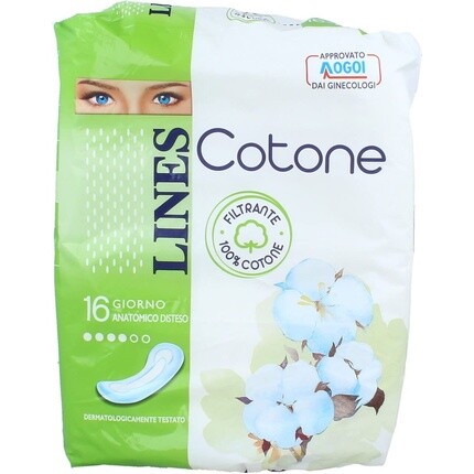 Lines Неультраанатомические хлопковые спреды, 16 шт. Fater Spa
Lines Неультраанатомические хлопковые спреды, 16 шт. Fater Spa