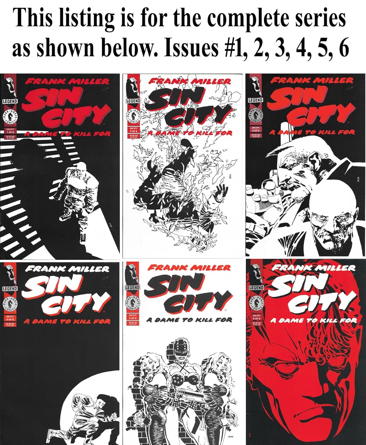 Dark Horse Comics Sin City A Dame To Kill For (Sin City) (Mike Richardson)
Dark Horse Comics Sin City A Dame To Kill For (Sin City) (Mike Richardson)