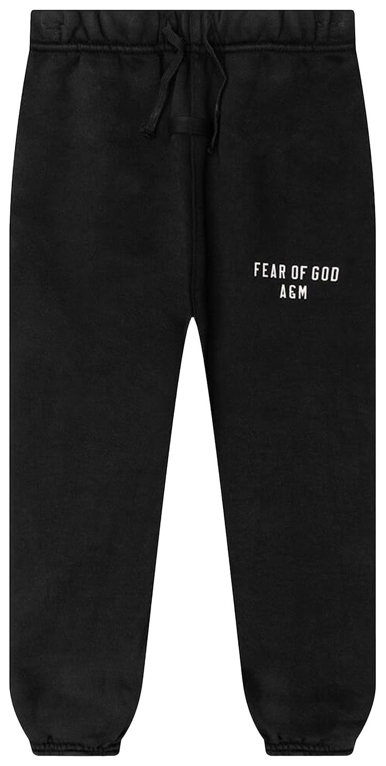 Детские спортивные штаны из плотного флиса Fear of God Essentials, черные
Детские спортивные штаны из плотного флиса Fear of God Essentials, черные