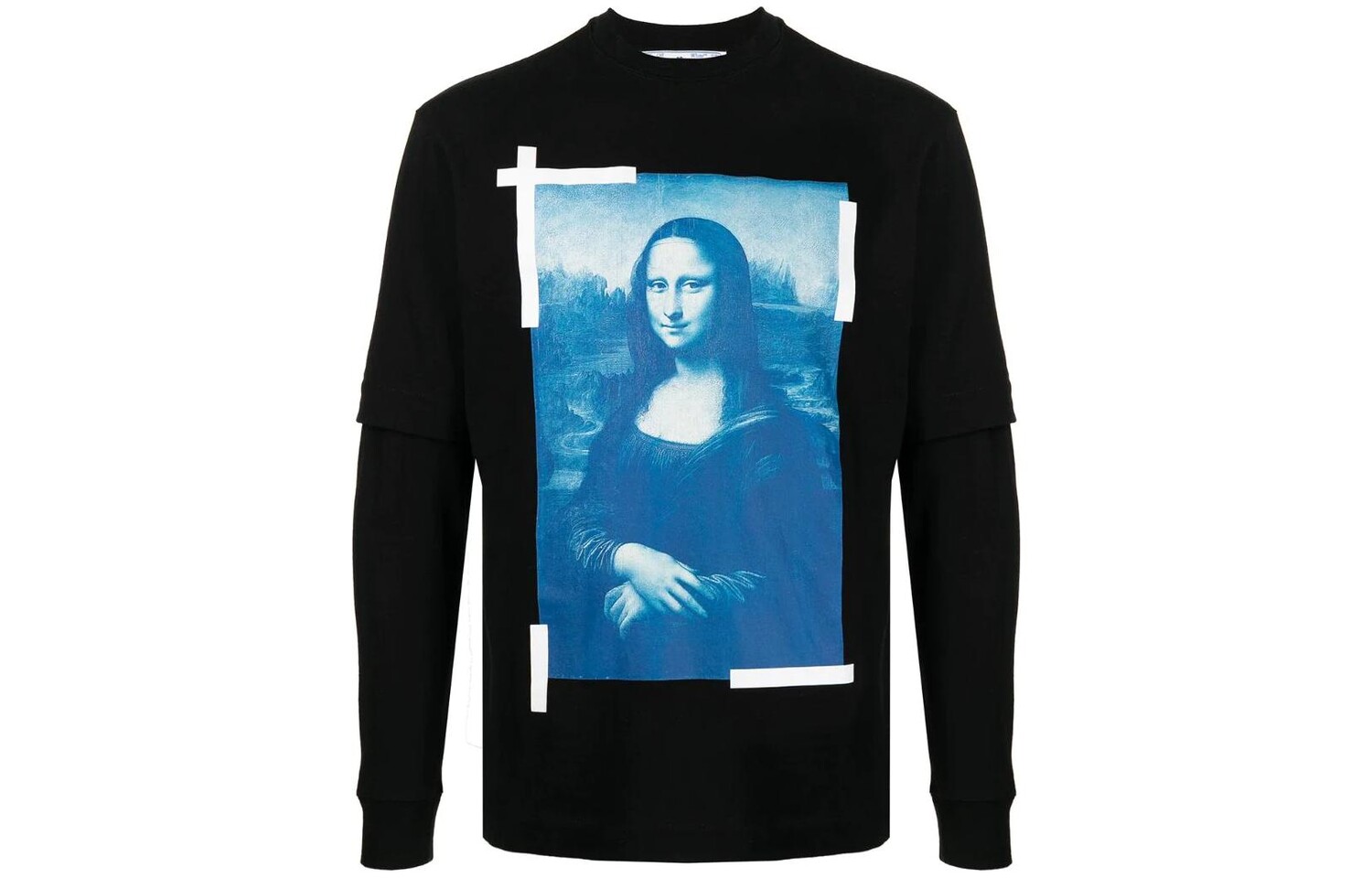 Лонгслив мужской Off-White Monalisa Print, черный / синий
Лонгслив мужской Off-White Monalisa Print, черный / синий