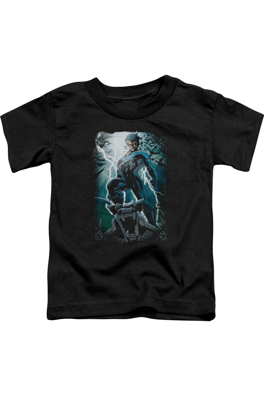 Футболка с коротким рукавом для малышей с ночником Batman Gildan, черный
Футболка с коротким рукавом для малышей с ночником Batman Gildan, черный