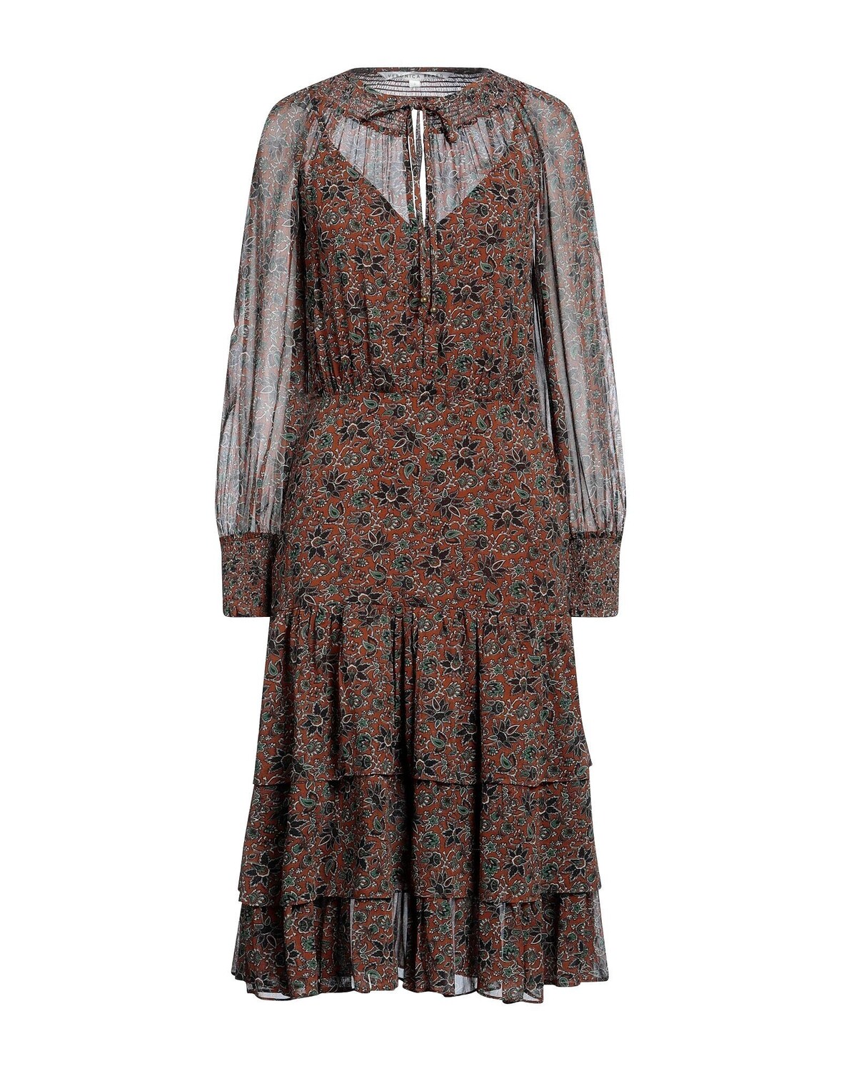 Платье Veronica Beard, коричневый
Платье Veronica Beard, коричневый