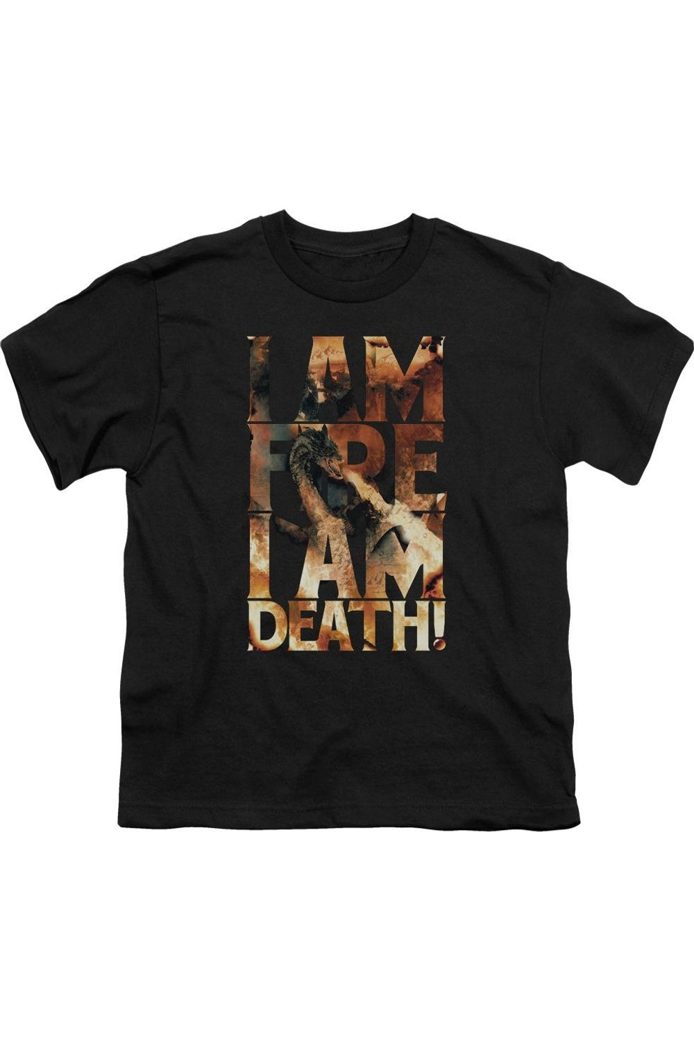 Футболка "Я - огонь" с коротким рукавом для детей Hobbit Gildan, черный
Футболка "Я - огонь" с коротким рукавом для детей Hobbit Gildan, черный