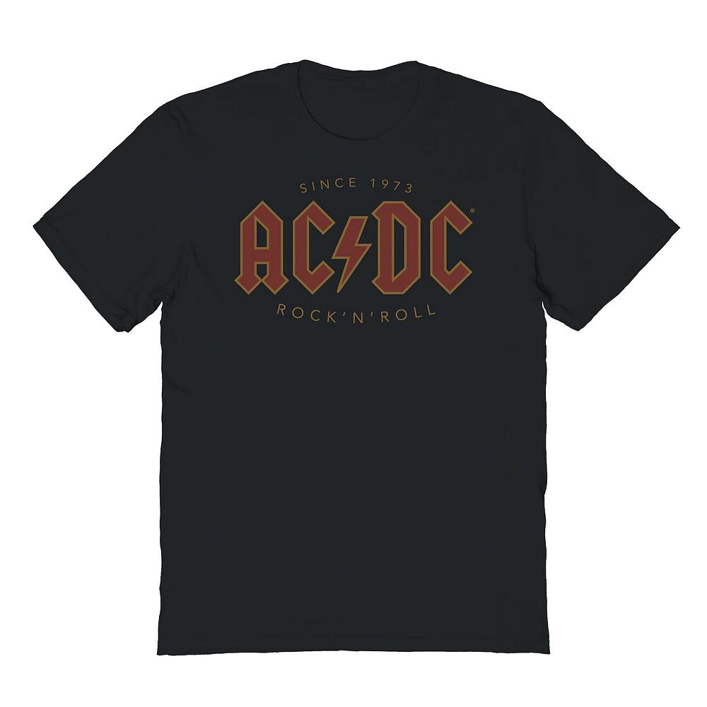 Мужская футболка с графическим рисунком ACDC с 1973 года Licensed Character, черный
Мужская футболка с графическим рисунком ACDC с 1973 года Licensed Character, черный