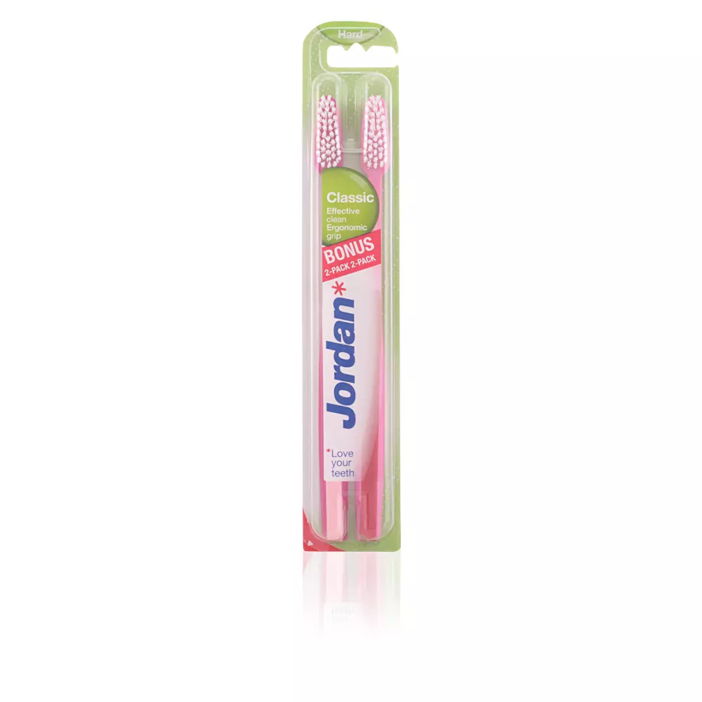 Зубная щетка Jordan classic cepillo dental #duro Jordan, цвет duro, 2 шт.
Зубная щетка Jordan classic cepillo dental #duro Jordan, цвет duro, 2 шт.