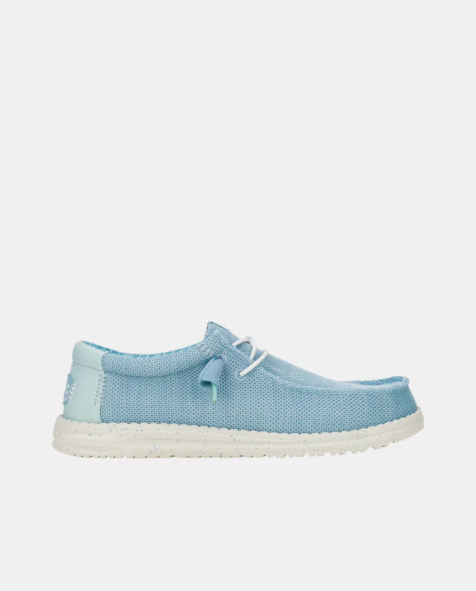 Мужские туфли на шнуровке из эластичной сетки HeyDude, голубой
Мужские туфли на шнуровке из эластичной сетки HeyDude, голубой