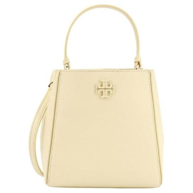 Сумка-ведро из личиевой зернистой кожи Маленькая женская сумка через плечо Лимон TORY BURCH
Сумка-ведро из личиевой зернистой кожи Маленькая женская сумка через плечо Лимон TORY BURCH