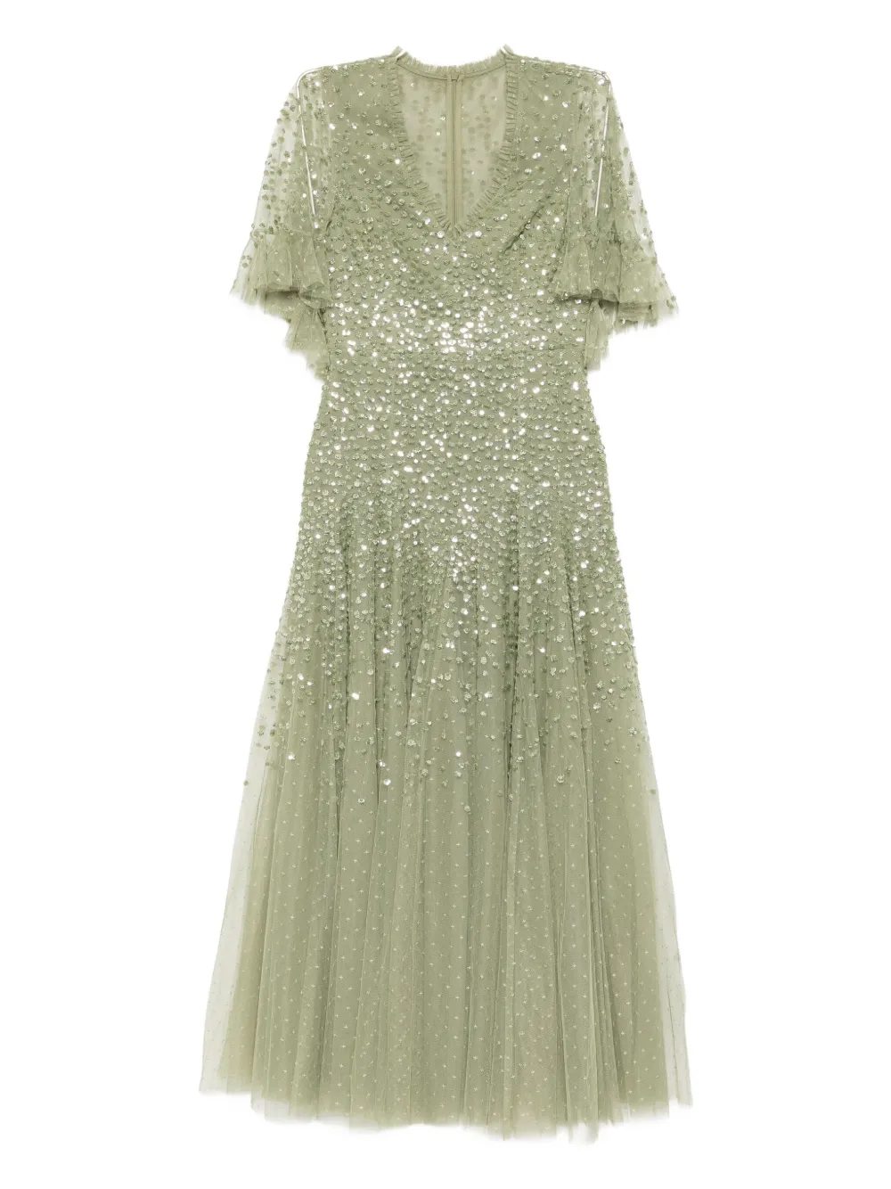 Платье с пайетками Needle & Thread, зеленый
Платье с пайетками Needle & Thread, зеленый