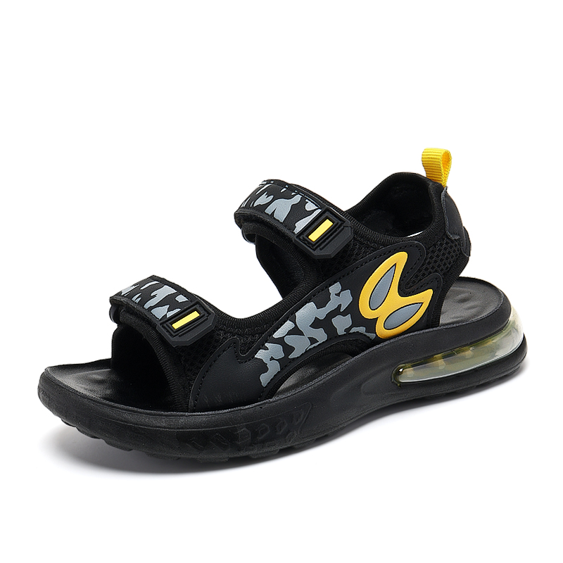 Сандалии детские, противоскользящие, износостойкие, низкие SHIBU, черный/желтый
Сандалии детские, противоскользящие, износостойкие, низкие SHIBU, черный/желтый