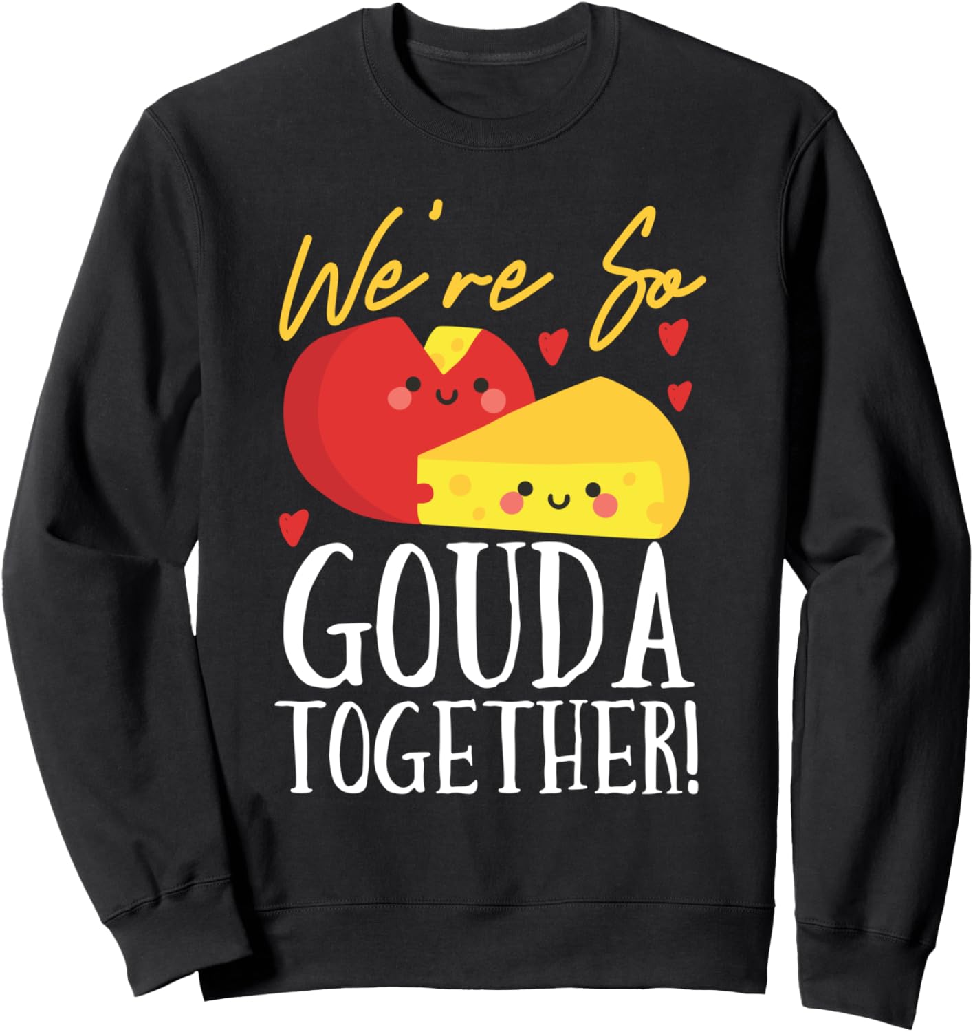 Сыр Гауда: Мы так любим сыр Гауда вместе! Толстовка Gouda Cheese Appreciation Designs, черный
Сыр Гауда: Мы так любим сыр Гауда вместе! Толстовка Gouda Cheese Appreciation Designs, черный