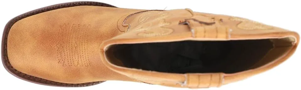 Классические женские ковбойские сапоги ROPER с квадратным носком и вышивкой
Классические женские ковбойские сапоги ROPER с квадратным носком и вышивкой