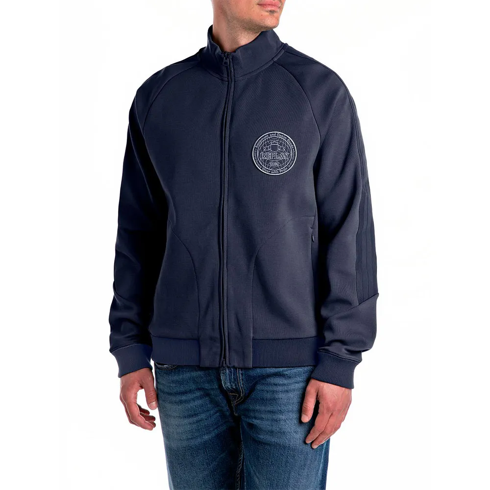 Толстовка Replay M3002.000.23655 full zip, синий
Толстовка Replay M3002.000.23655 full zip, синий