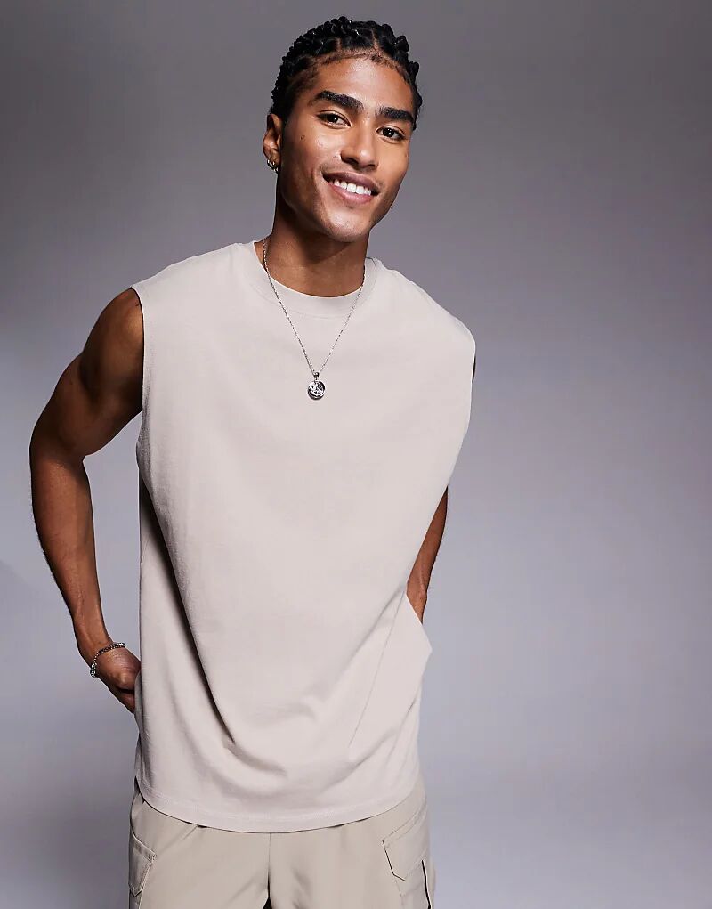 4505 Icon Хлопковый большой тренировочный топ с Быстросохнущей отделкой цвета «мытый камень» 
4505 Icon Хлопковый большой тренировочный топ с Быстросохнущей отделкой цвета «мытый камень»