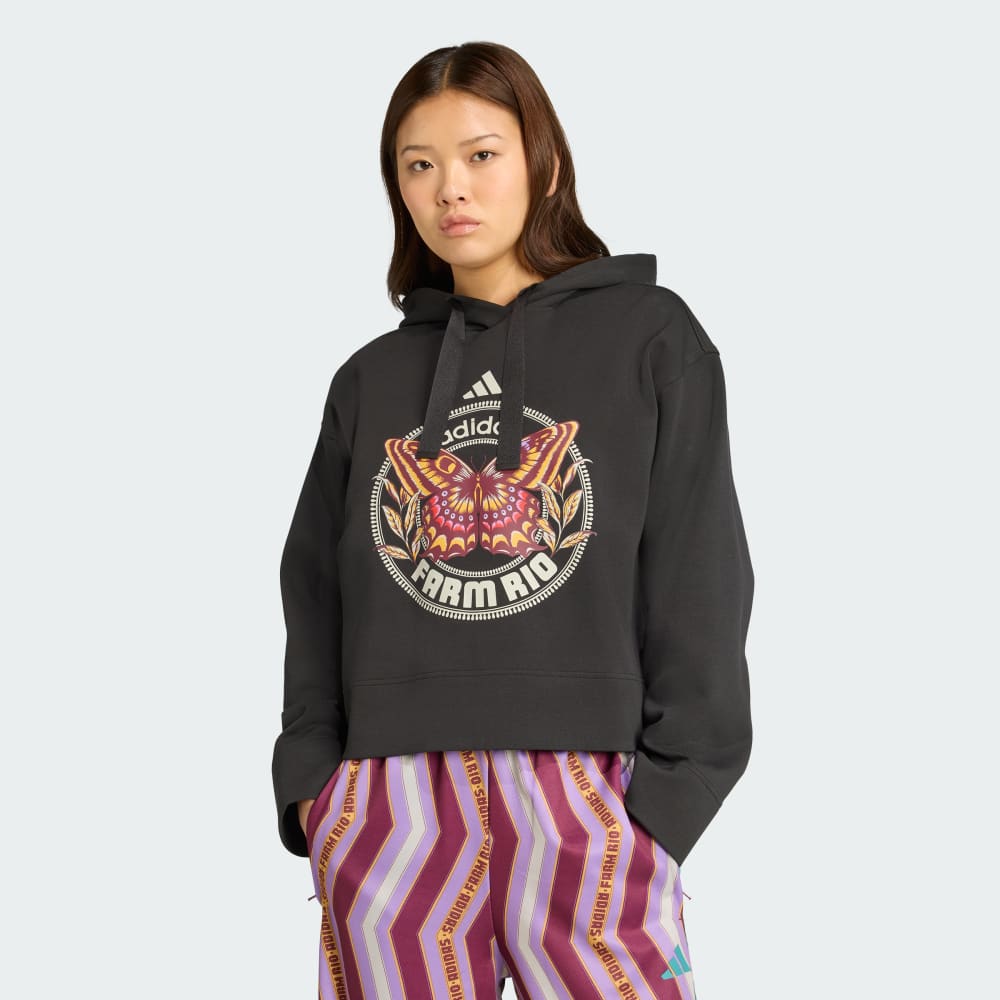 Худи Adidas X Farm Hoodie, черный
Худи Adidas X Farm Hoodie, черный