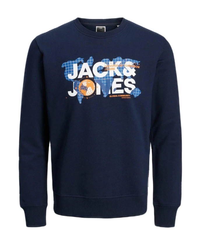 Толстовка с логотипом Jack & Jones, синий
Толстовка с логотипом Jack & Jones, синий