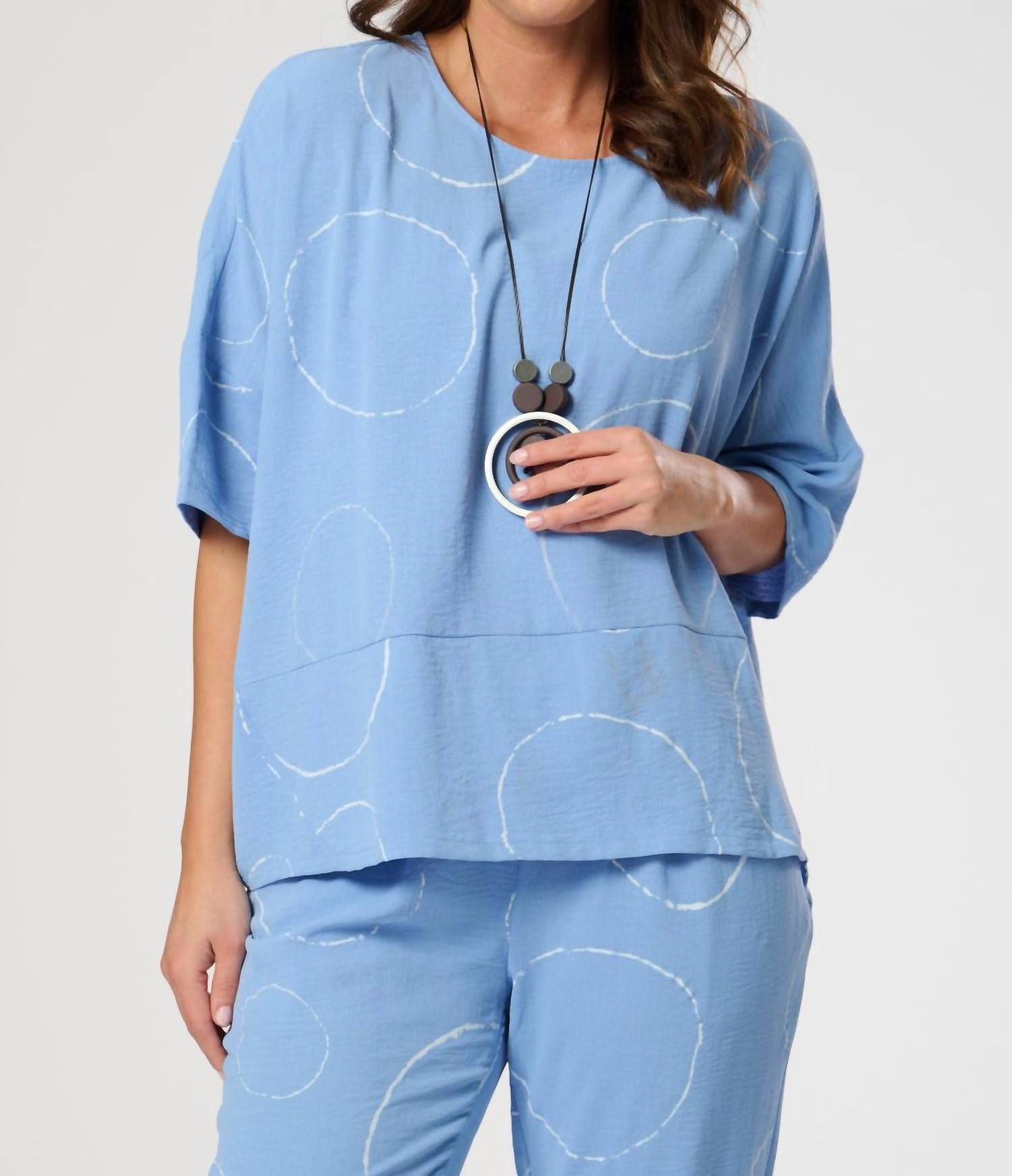 Джимсовый топ с принтом Saloos, Denim
Джимсовый топ с принтом Saloos, Denim