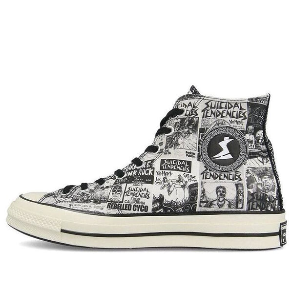 Кроссовки suicidal tendencies x chuck 70 hi 'white black' Converse, черный
Кроссовки suicidal tendencies x chuck 70 hi 'white black' Converse, черный