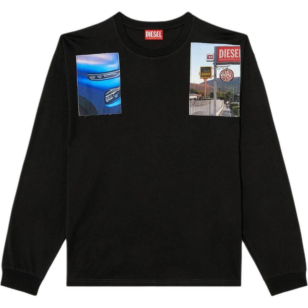 Футболка с длинными рукавами и графическим принтом T-Boxt-LS-T5 Diesel, черный
Футболка с длинными рукавами и графическим принтом T-Boxt-LS-T5 Diesel, черный