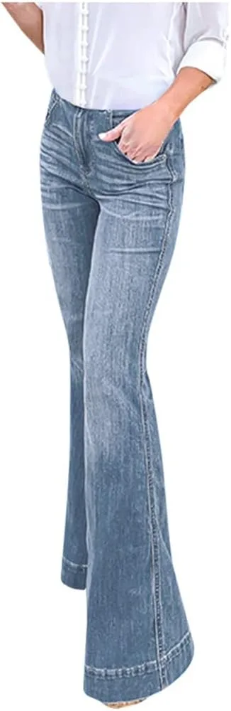 FRMUIC джинсы клеш для женщин с высокой талией
FRMUIC джинсы клеш для женщин с высокой талией