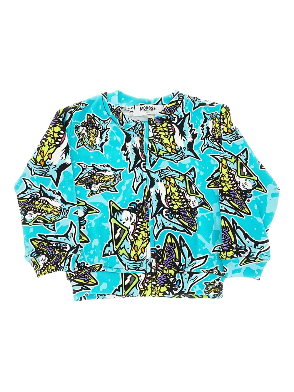 Толстовка на молнии с принтом акулы mousse dans la bouche, синий
Толстовка на молнии с принтом акулы mousse dans la bouche, синий