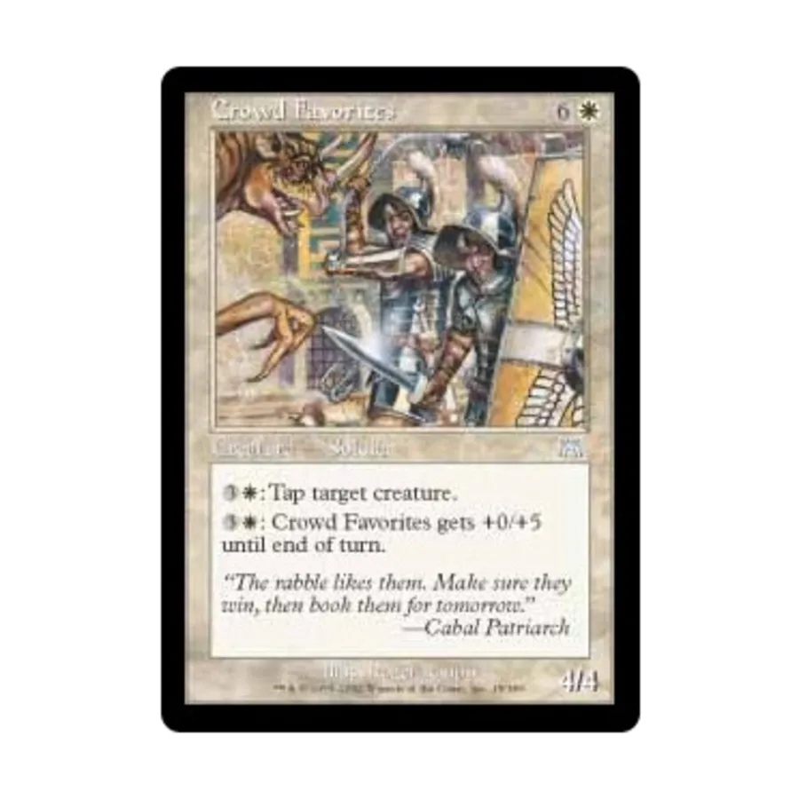 CCG Фавориты толпы (U), MTG - Onslaught
CCG Фавориты толпы (U), MTG - Onslaught