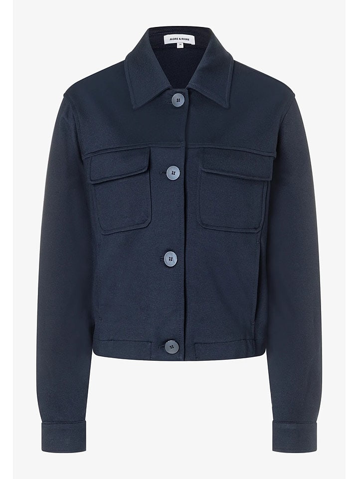 Куртка-рубашка темно-синего цвета More & More
Куртка-рубашка темно-синего цвета More & More