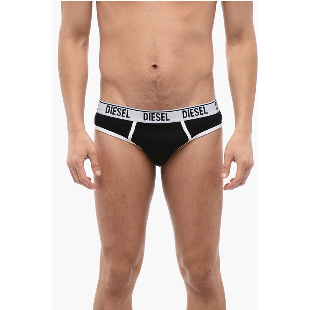 Комплект из 2 трусов из эластичного хлопка с логотипом на резинке Diesel, Black and White
Комплект из 2 трусов из эластичного хлопка с логотипом на резинке Diesel, Black and White