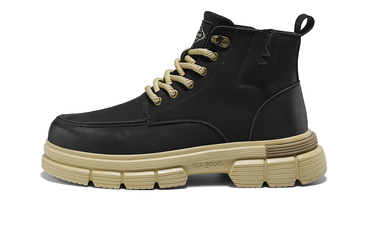 Мужские ботинки Martin, цвет: земляной желтый, черный HLA, Black
Мужские ботинки Martin, цвет: земляной желтый, черный HLA, Black