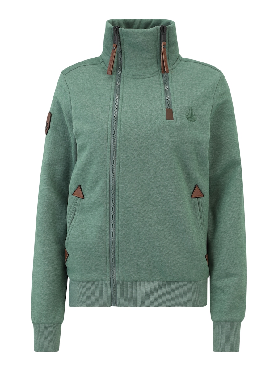 Толстовка с капюшоном на молнии naketano, зеленый
Толстовка с капюшоном на молнии naketano, зеленый