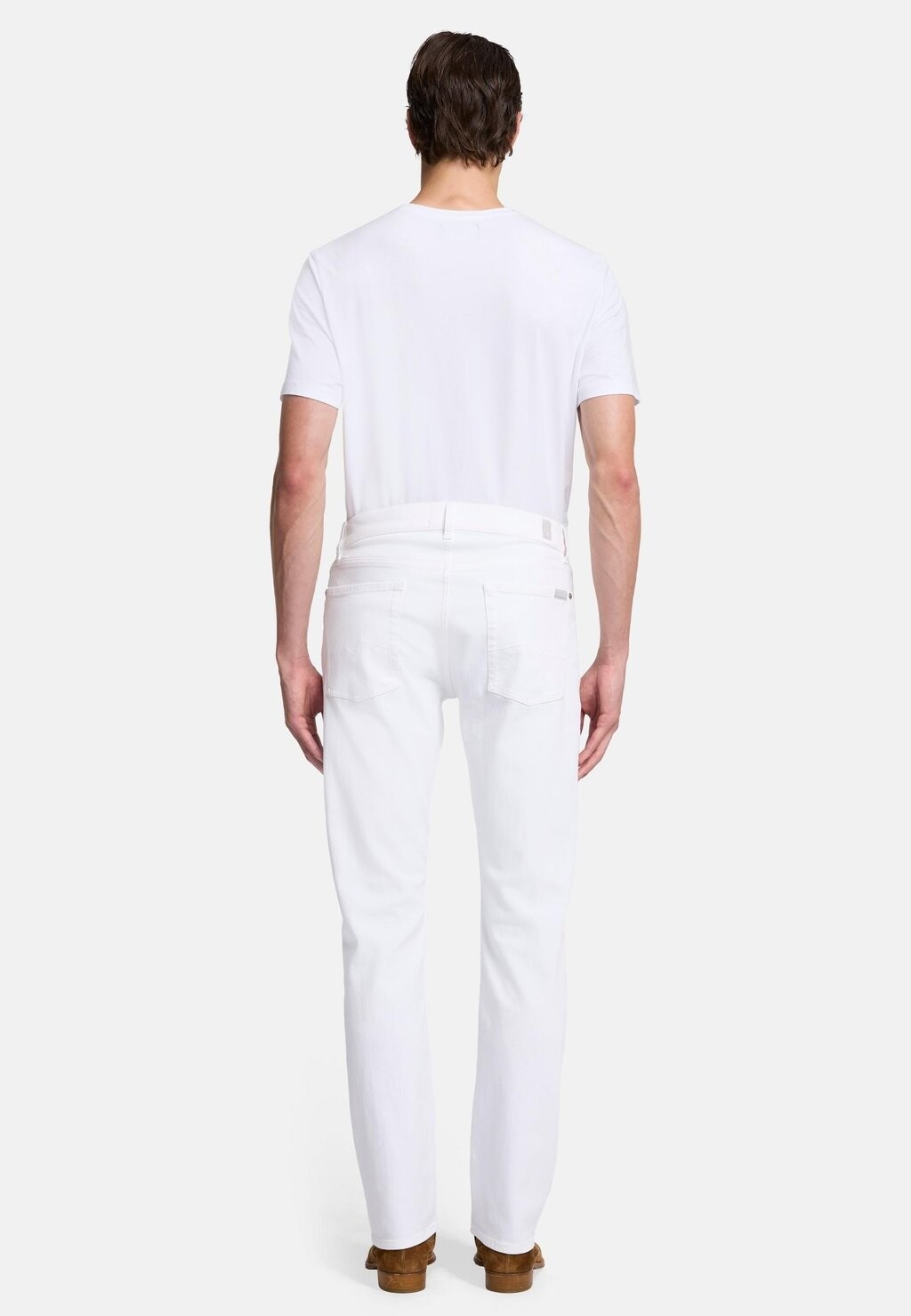 Джинсы прямого кроя 7 for all mankind, белый
Джинсы прямого кроя 7 for all mankind, белый