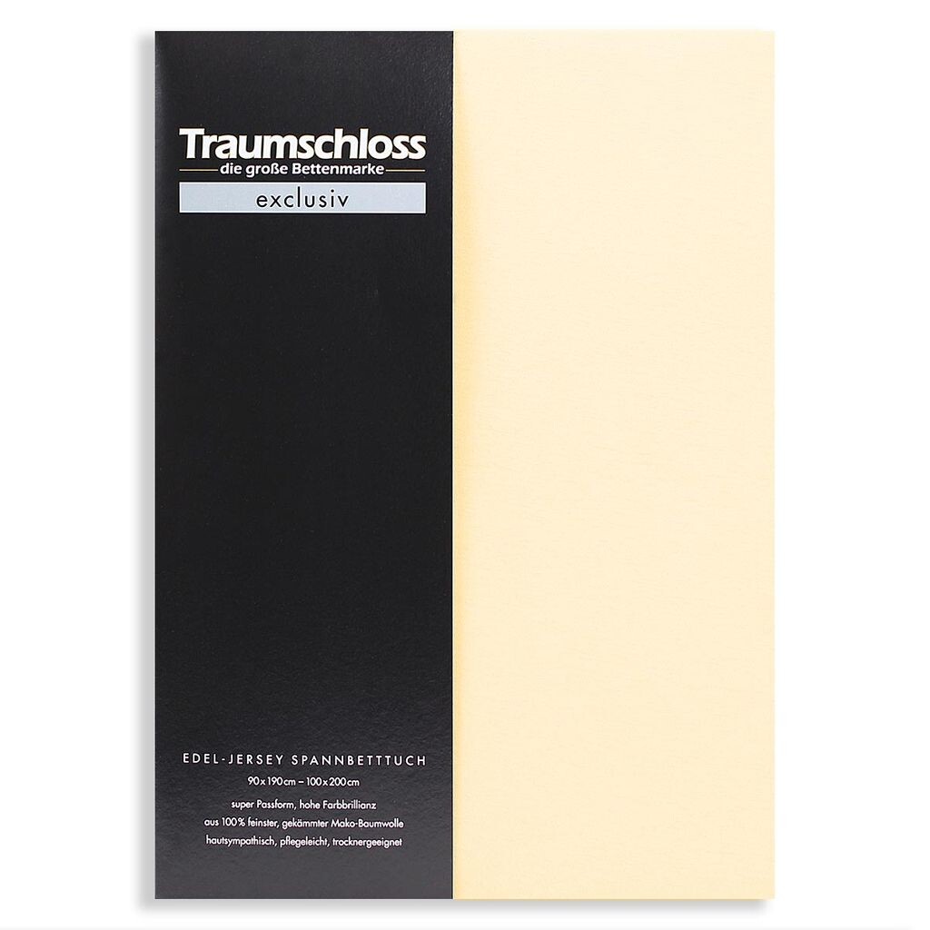 Простыня Traumschloss Exclusive из благородного трикотажа 90-100 x 200 см натуральный 150 г/м², 100 % чесаный хлопок Mako
Простыня Traumschloss Exclusive из благородного трикотажа 90-100 x 200 см натуральный 150 г/м², 100 % чесаный хлопок Mako