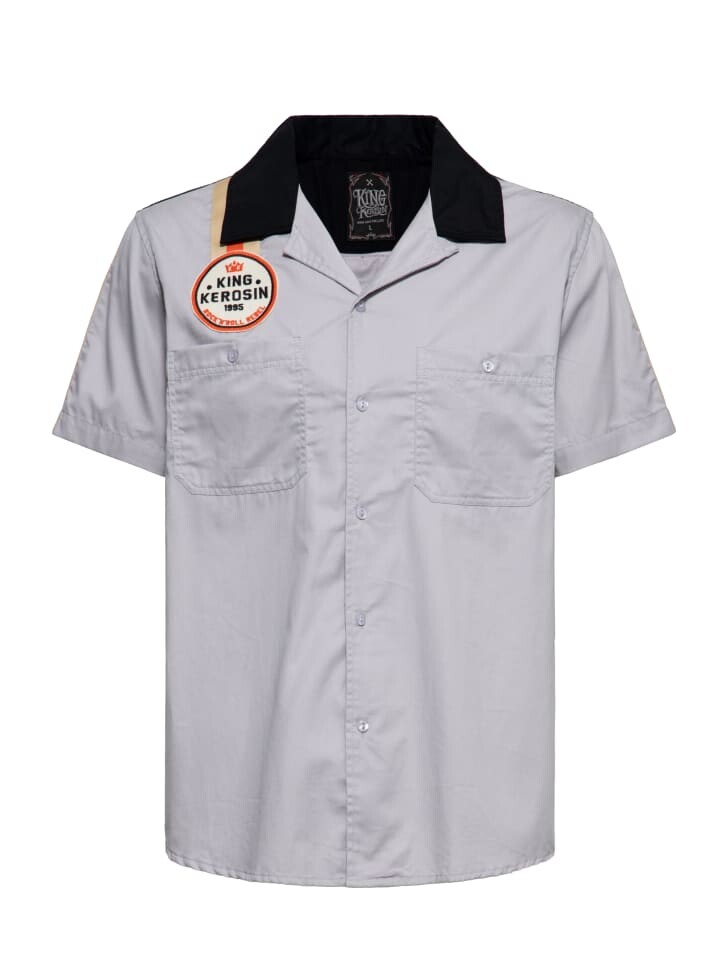 Рубашка King Kerosin, серый
Рубашка King Kerosin, серый