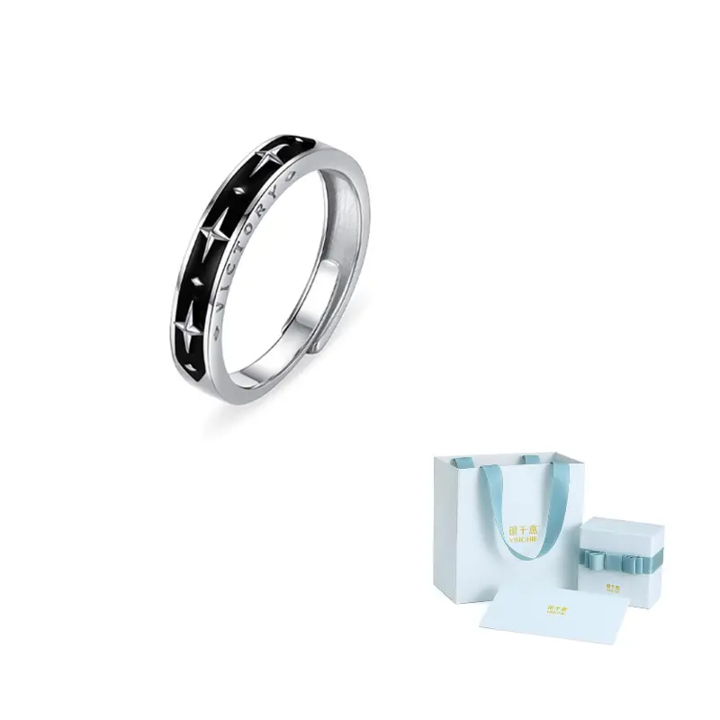 YINCHIE Кольцо из стерлингового серебра 925 пробы мужское черное
YINCHIE Кольцо из стерлингового серебра 925 пробы мужское черное