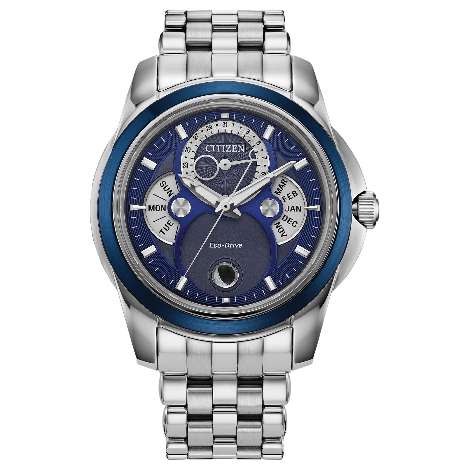 CITIZEN Ecology Drive Collection Light Powered Quartz Movement Stainless Steel Strap Watch 41.8mm
CITIZEN Ecology Drive Collection Light Powered Quartz Movement Stainless Steel Strap Watch 41.8mm