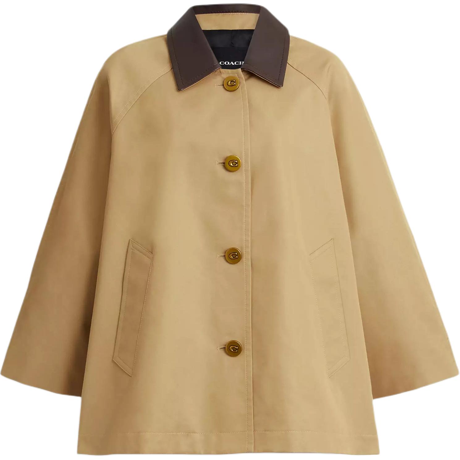 COACH Женское пальто цвета хаки, Khaki
COACH Женское пальто цвета хаки, Khaki