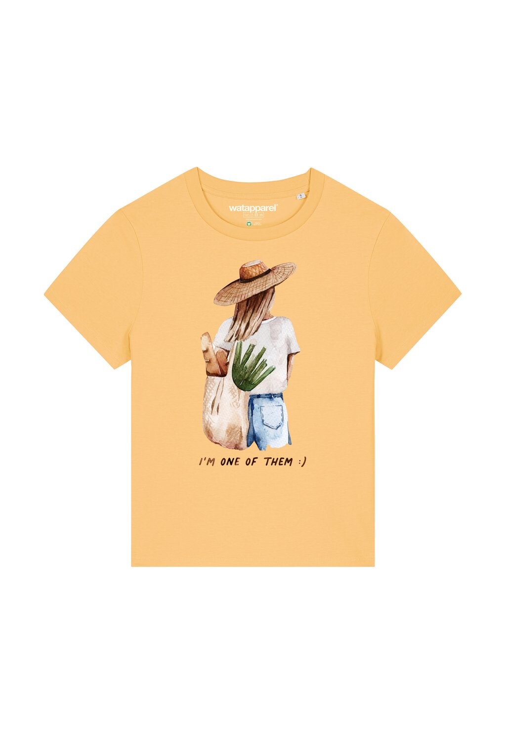 Футболка с принтом I M ONE OF THEM watapparel, желтый
Футболка с принтом I M ONE OF THEM watapparel, желтый