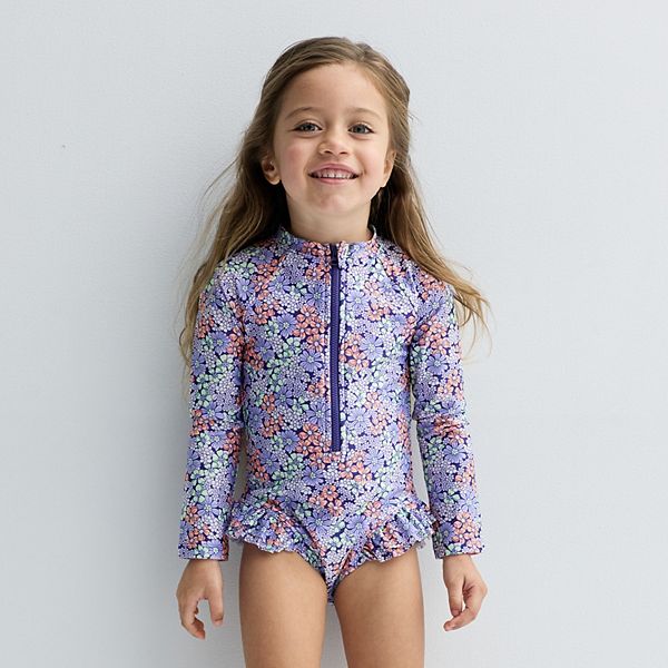 Детский слитный купальник с рюшами для девочки Jumping Beans, Retro Ditsy Prpl
Детский слитный купальник с рюшами для девочки Jumping Beans, Retro Ditsy Prpl