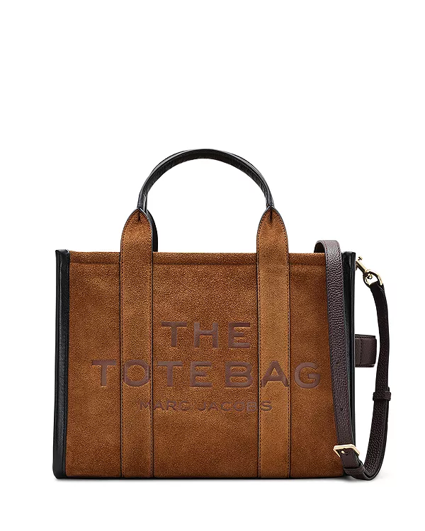 Средняя замшевая сумка-тоут Marc Jacobs, коричневый
Средняя замшевая сумка-тоут Marc Jacobs, коричневый