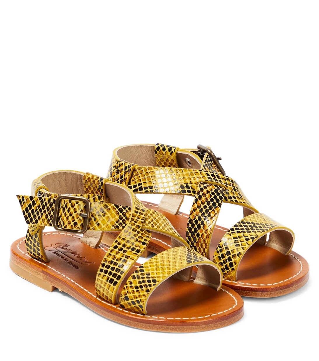 Кожаные сандалии Caina Bonpoint, желтый
Кожаные сандалии Caina Bonpoint, желтый