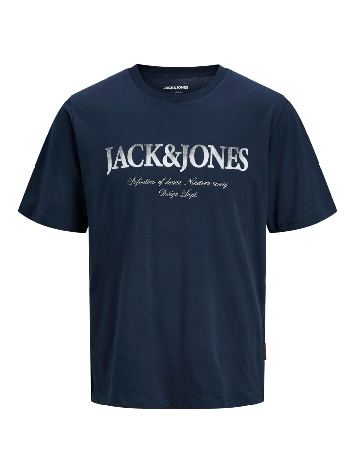 JACK & JONES Junior Футболка с короткими рукавами и логотипом JJDEVIN в темно-синем
JACK & JONES Junior Футболка с короткими рукавами и логотипом JJDEVIN в темно-синем