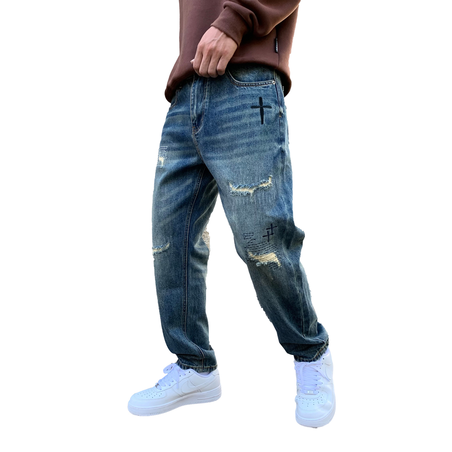 Джинсы Unisex Light Blue FUERZA
Джинсы Unisex Light Blue FUERZA