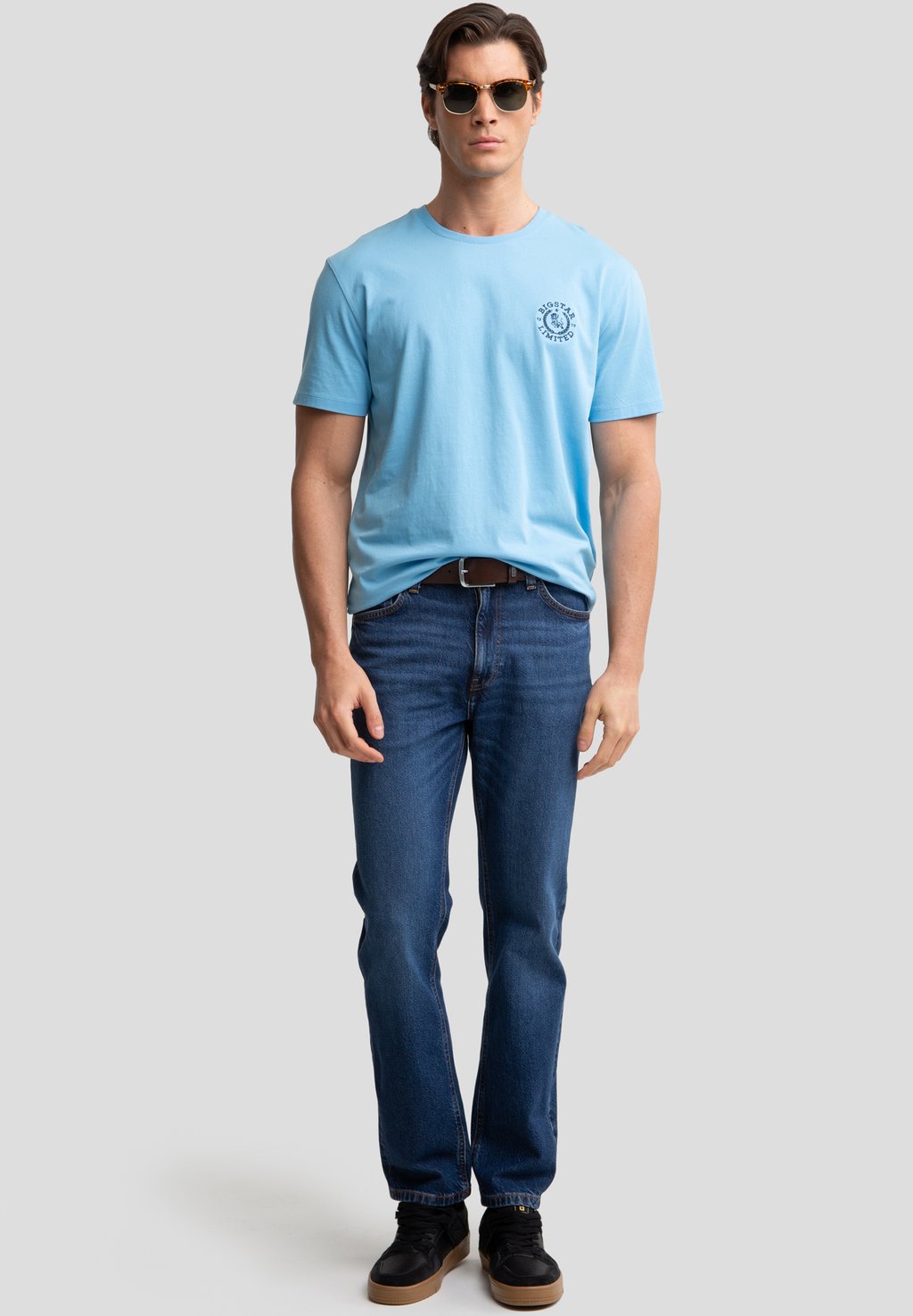 Джинсы прямого кроя Big Star, темно-синий 
Джинсы прямого кроя Big Star, темно-синий