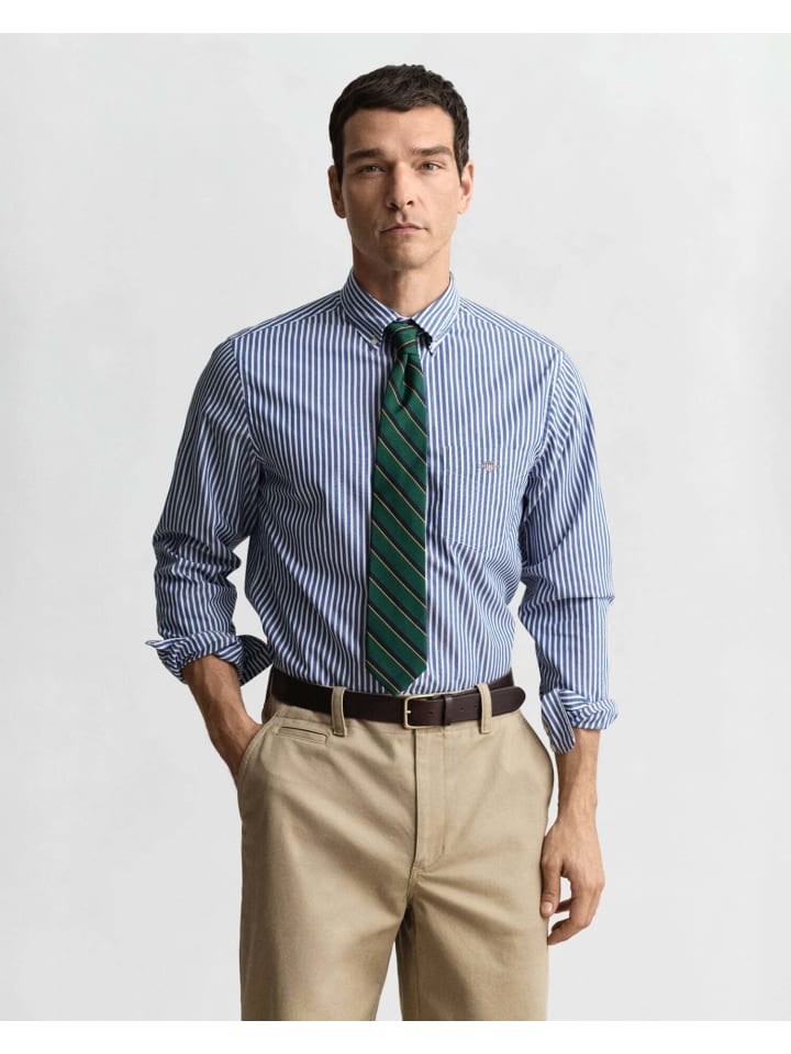 Gant Сине-белая рубашка
Gant Сине-белая рубашка