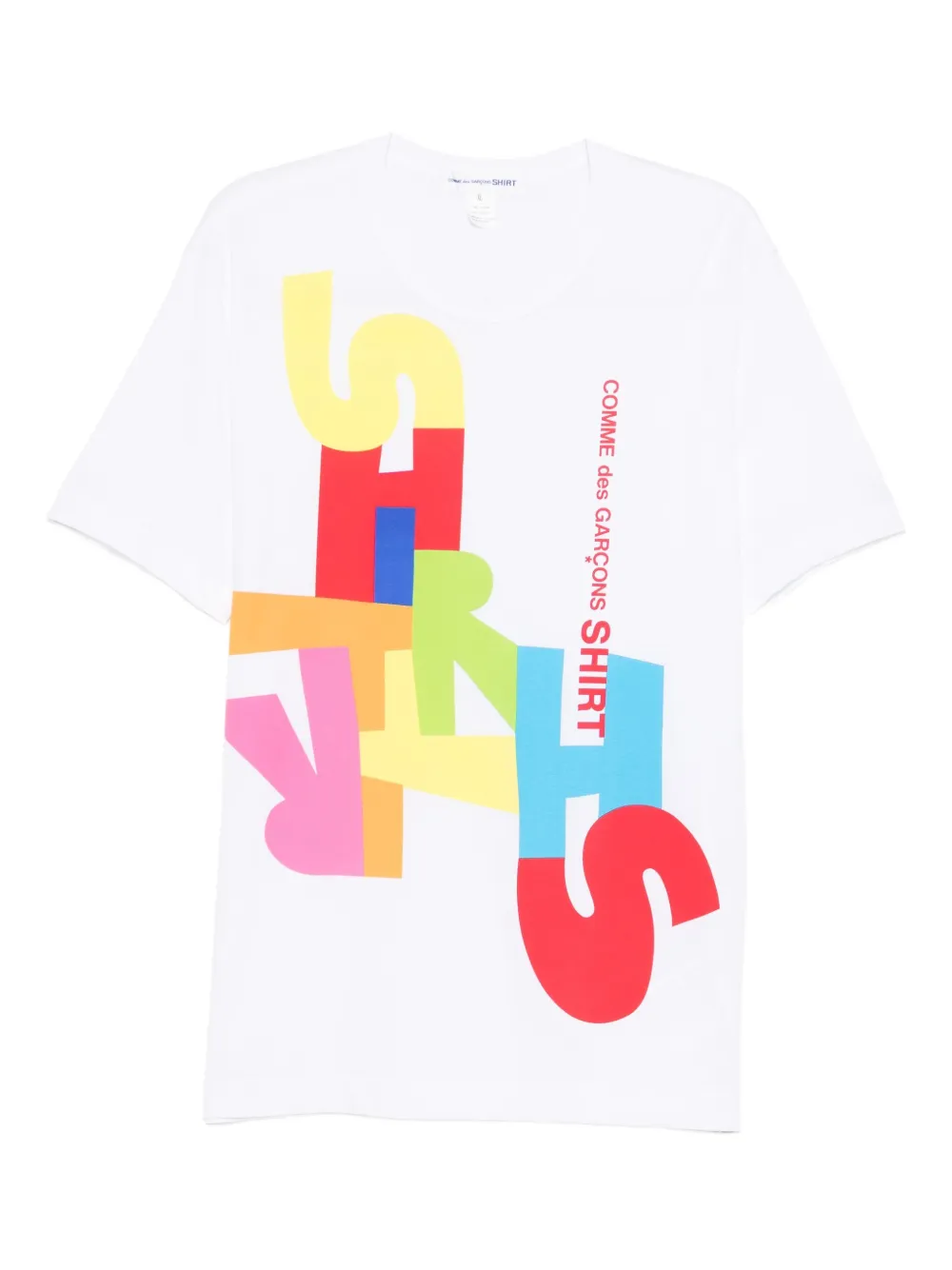 Футболка с графичным принтом Comme Des Garçons Shirt, белый
Футболка с графичным принтом Comme Des Garçons Shirt, белый
