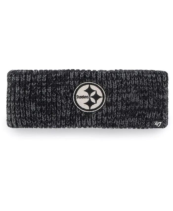 Женская повязка на голову Meeko '47 Pittsburgh Steelers Team '47 Brand, черный 
Женская повязка на голову Meeko '47 Pittsburgh Steelers Team '47 Brand, черный