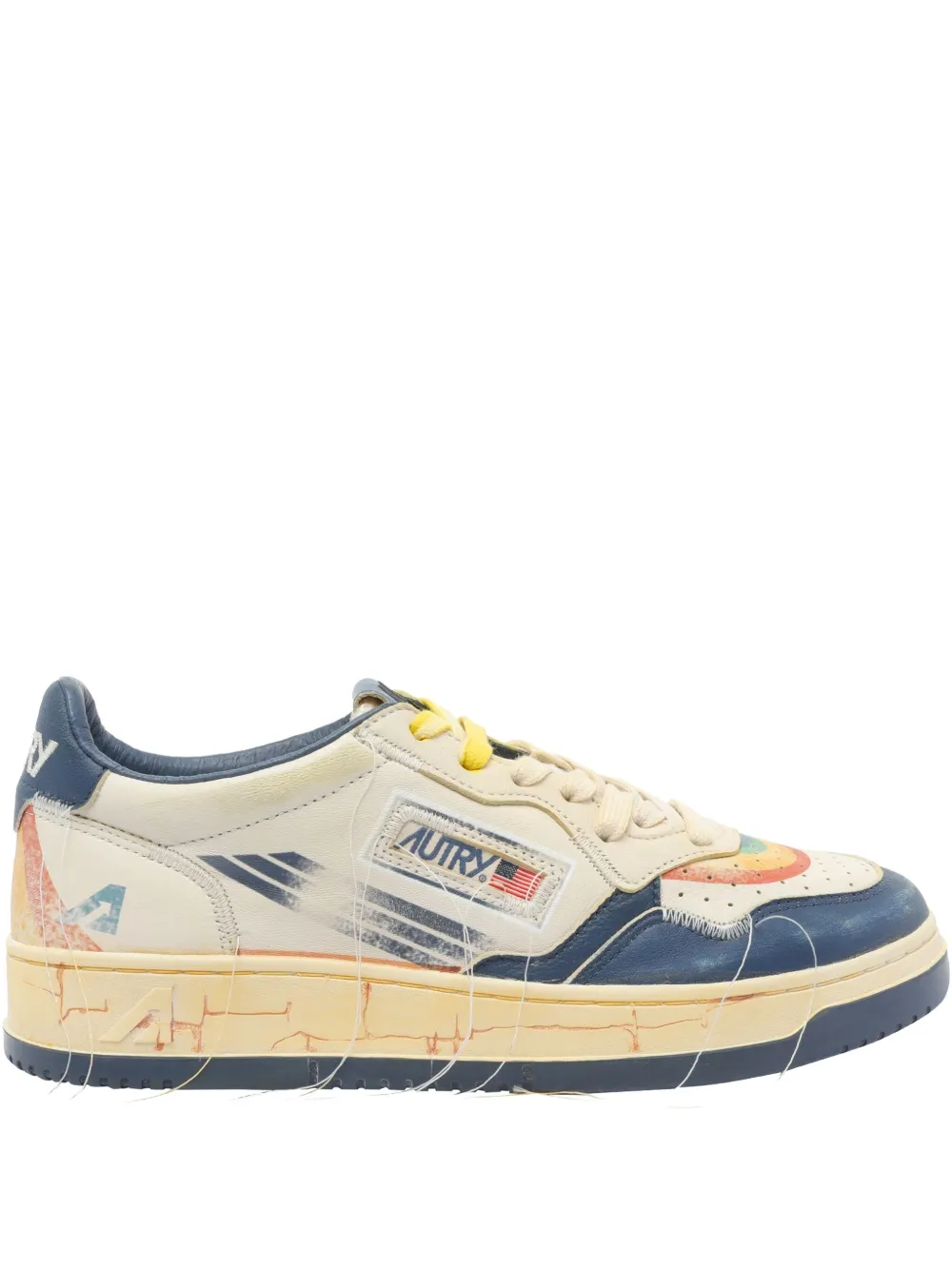 Низкие кеды с радужной отделкой AUTRY, нейтральный
Низкие кеды с радужной отделкой AUTRY, нейтральный