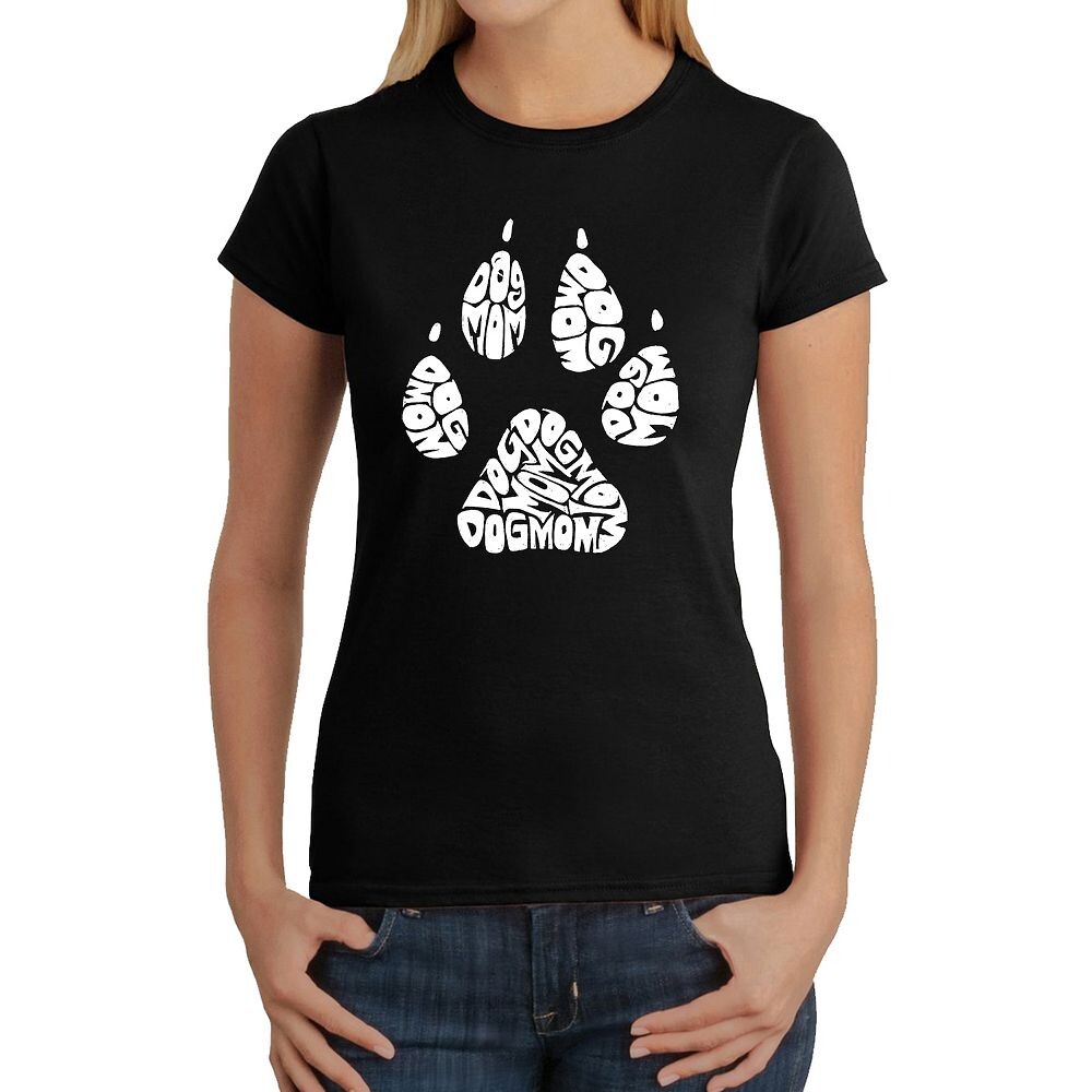 Мама-собака — женская футболка с рисунком Word Art LA Pop Art, черный
Мама-собака — женская футболка с рисунком Word Art LA Pop Art, черный