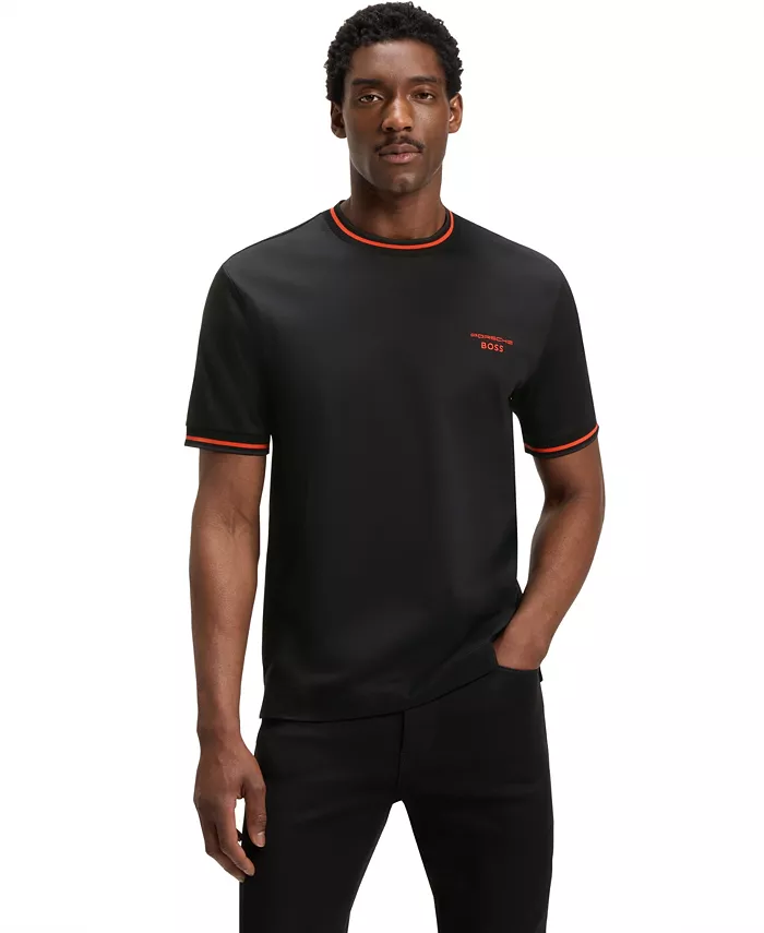 Футболка мужская хлопковая с контролем влажности Porsche x BOSS Hugo Boss, черный
Футболка мужская хлопковая с контролем влажности Porsche x BOSS Hugo Boss, черный