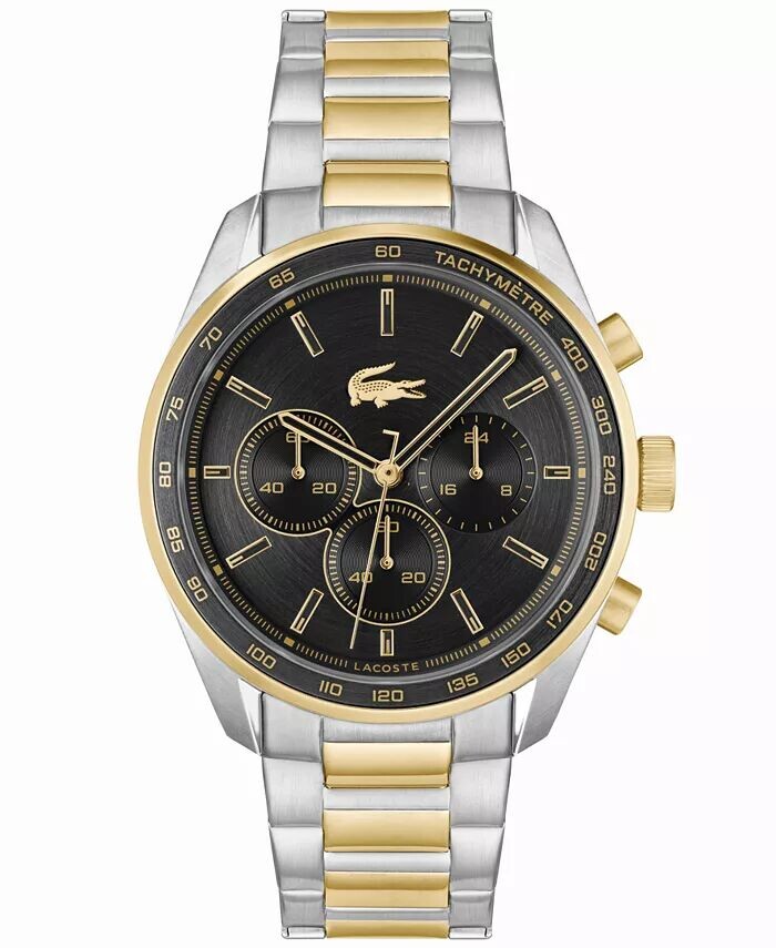 Мужские часы Boston Chronograph с двухцветным браслетом из нержавеющей стали 42 мм Lacoste
Мужские часы Boston Chronograph с двухцветным браслетом из нержавеющей стали 42 мм Lacoste