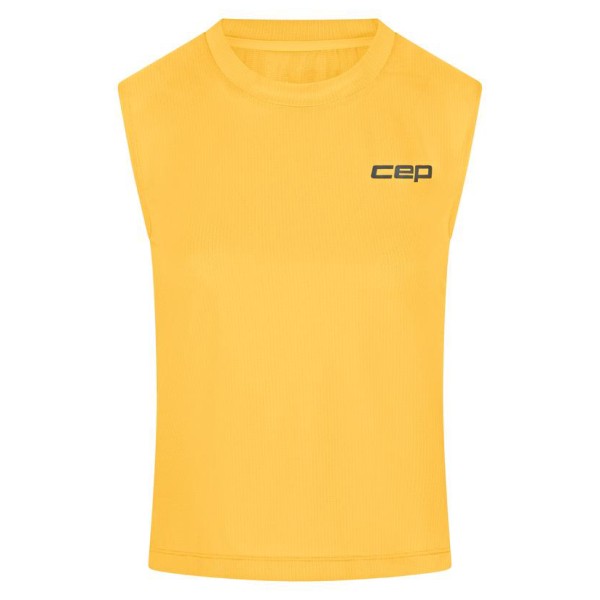 Женская беговая рубашка без рукавов - майка Cep, Marigold
Женская беговая рубашка без рукавов - майка Cep, Marigold